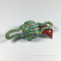 Color braided cotton rope Dog Chew Toy